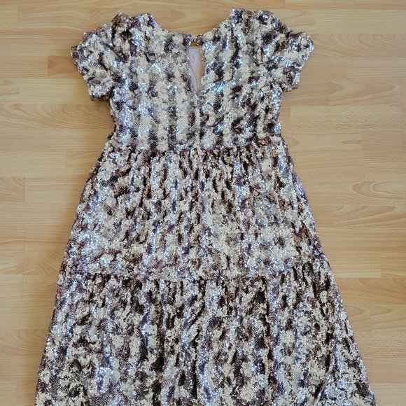 Bernadette Sequin Anthropologie Dress - Picture 5 of 5